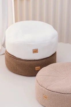 Pufa dziecięca BOUCLE - Beige
