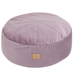 Pufa dziecięca - w kolorze wrzosowym Soft Velvet