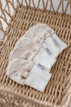 Rękawiczki Niedrapki 3 pack Giraffe