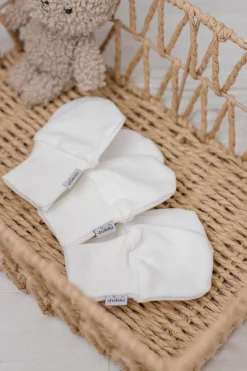 RĘKAWICZKI NIEDRAPKI 3 PACK White