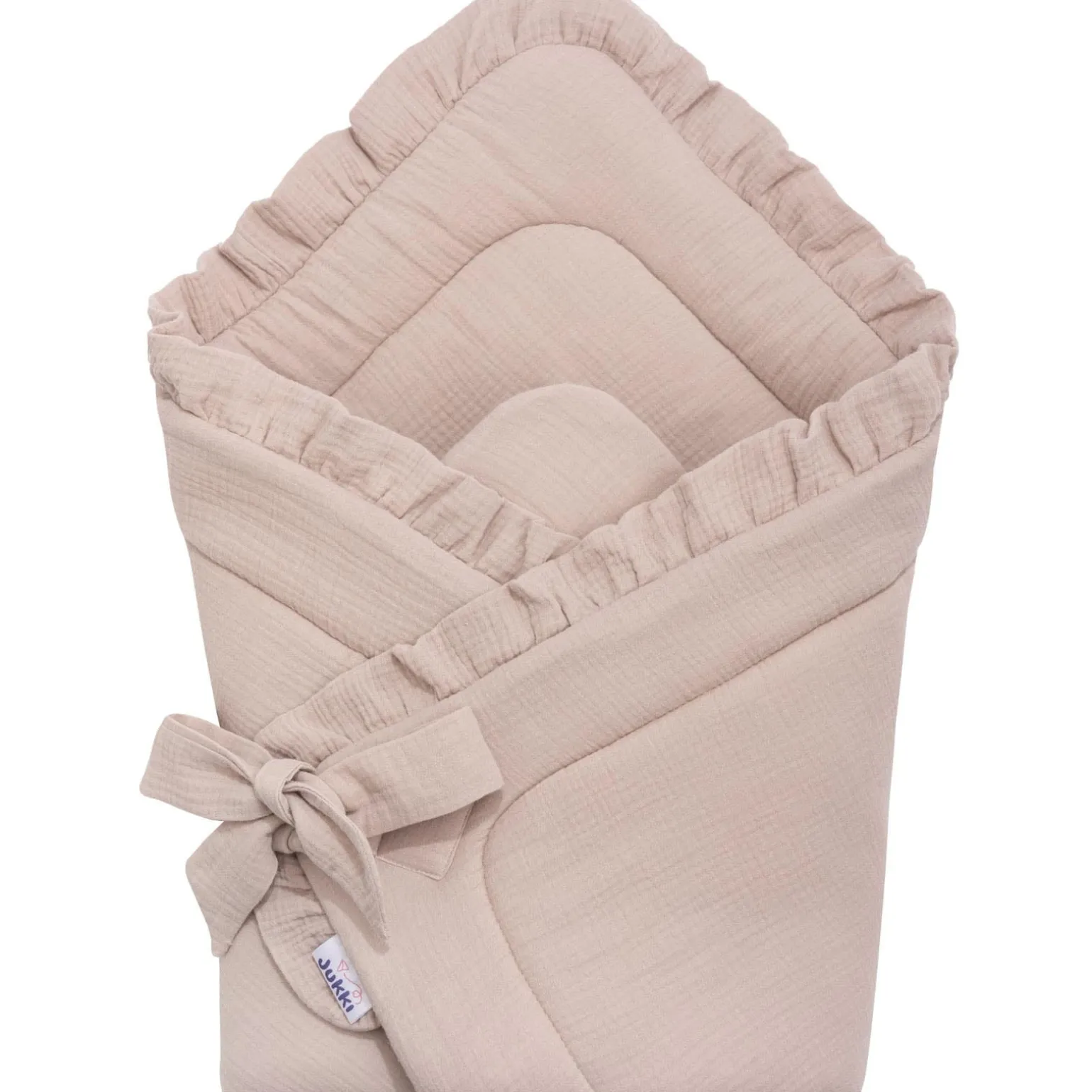 Rożek niemowlęcy muślinowy - Beige