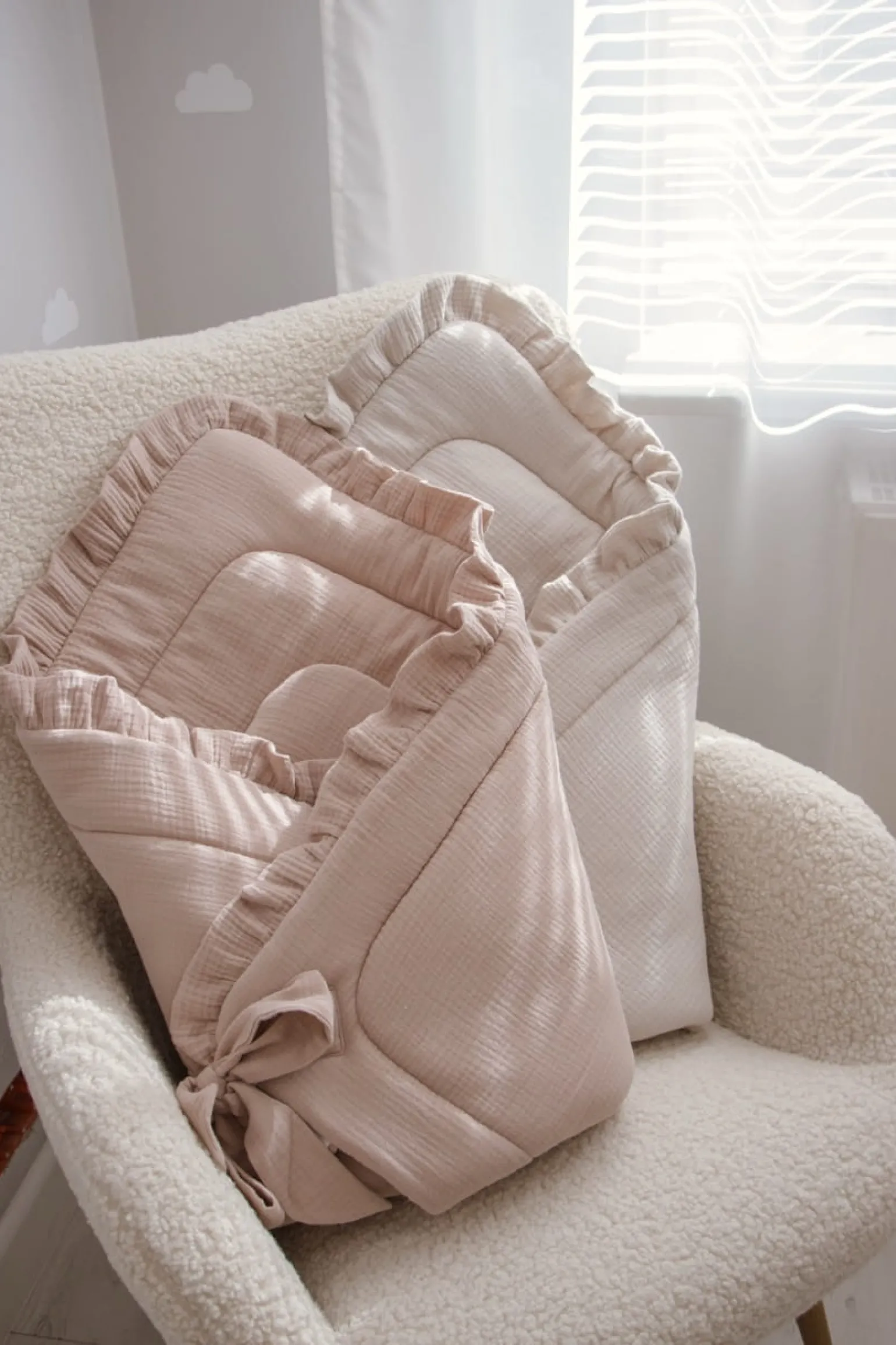 Rożek niemowlęcy muślinowy - Linen