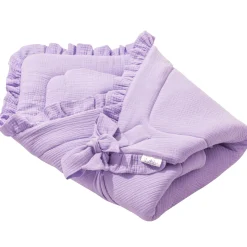 Rożek niemowlęcy muślinowy - Violet