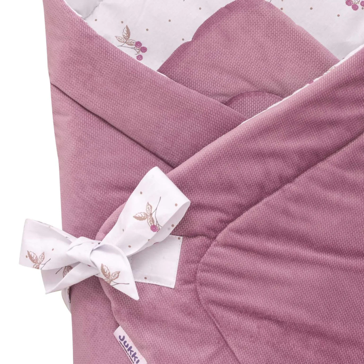 Rożek niemowlęcy Velvet - Blackberry Dreams i Old Rose Velvet