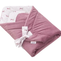 Rożek niemowlęcy Velvet - Blackberry Dreams i Old Rose Velvet