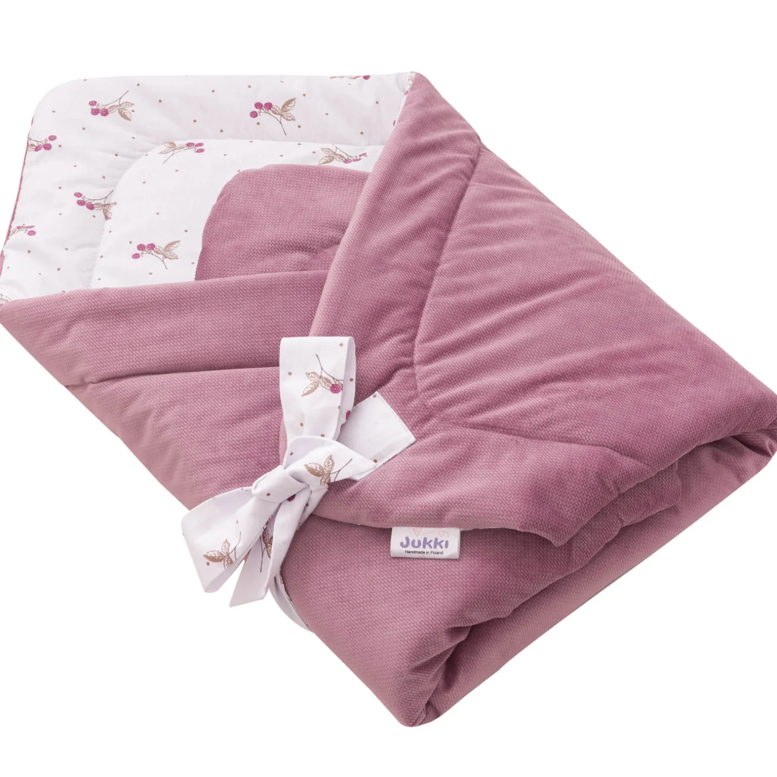 Rożek niemowlęcy Velvet - Blackberry Dreams i Old Rose Velvet
