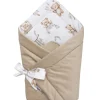 Rożek niemowlęcy Velvet - Boho Bears i Cappuccino Soft Velvet