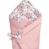 Rożek niemowlęcy Velvet - Roses i Smokey Pink Soft Velvet