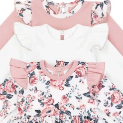 Sukienka z body Roses White