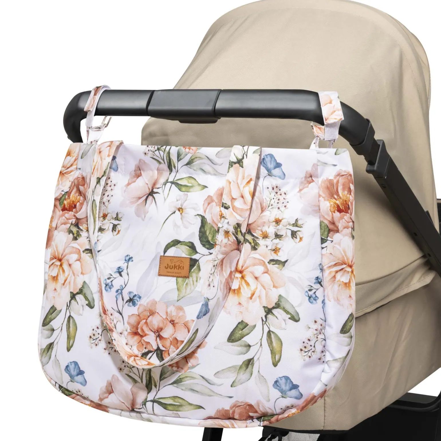 Torba do wózka dziecięcego Simple Shopper Bag Peony White