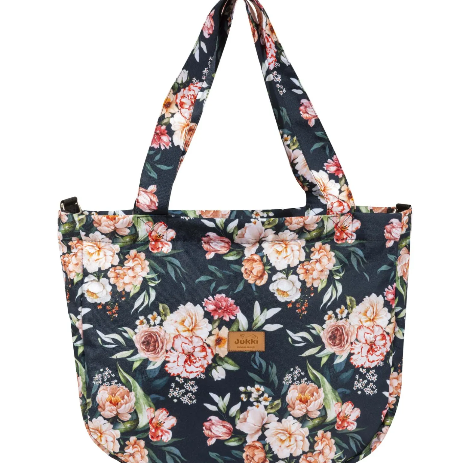 Torba do wózka dziecięcego Simple Shopper Bag Peony Black