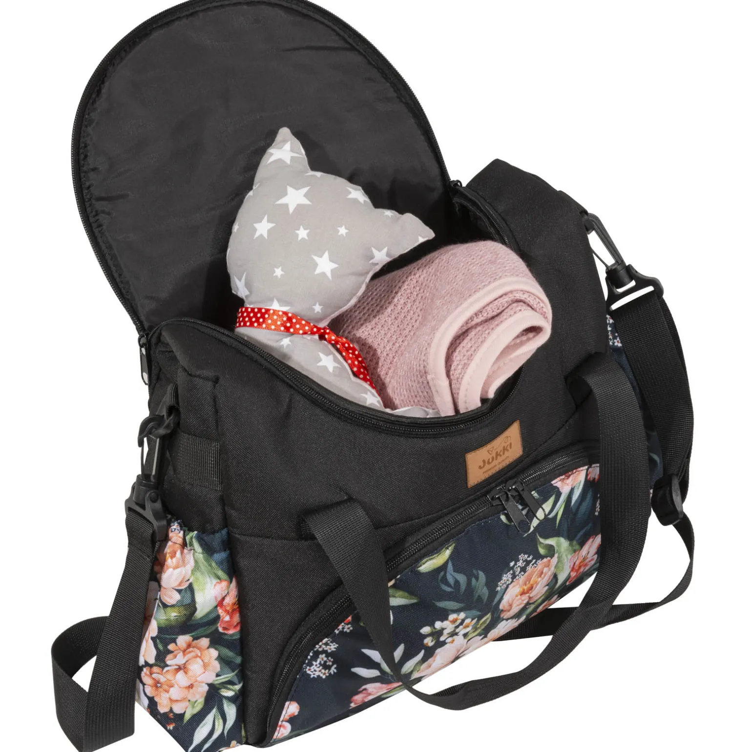 Torba do wózka Peony Black