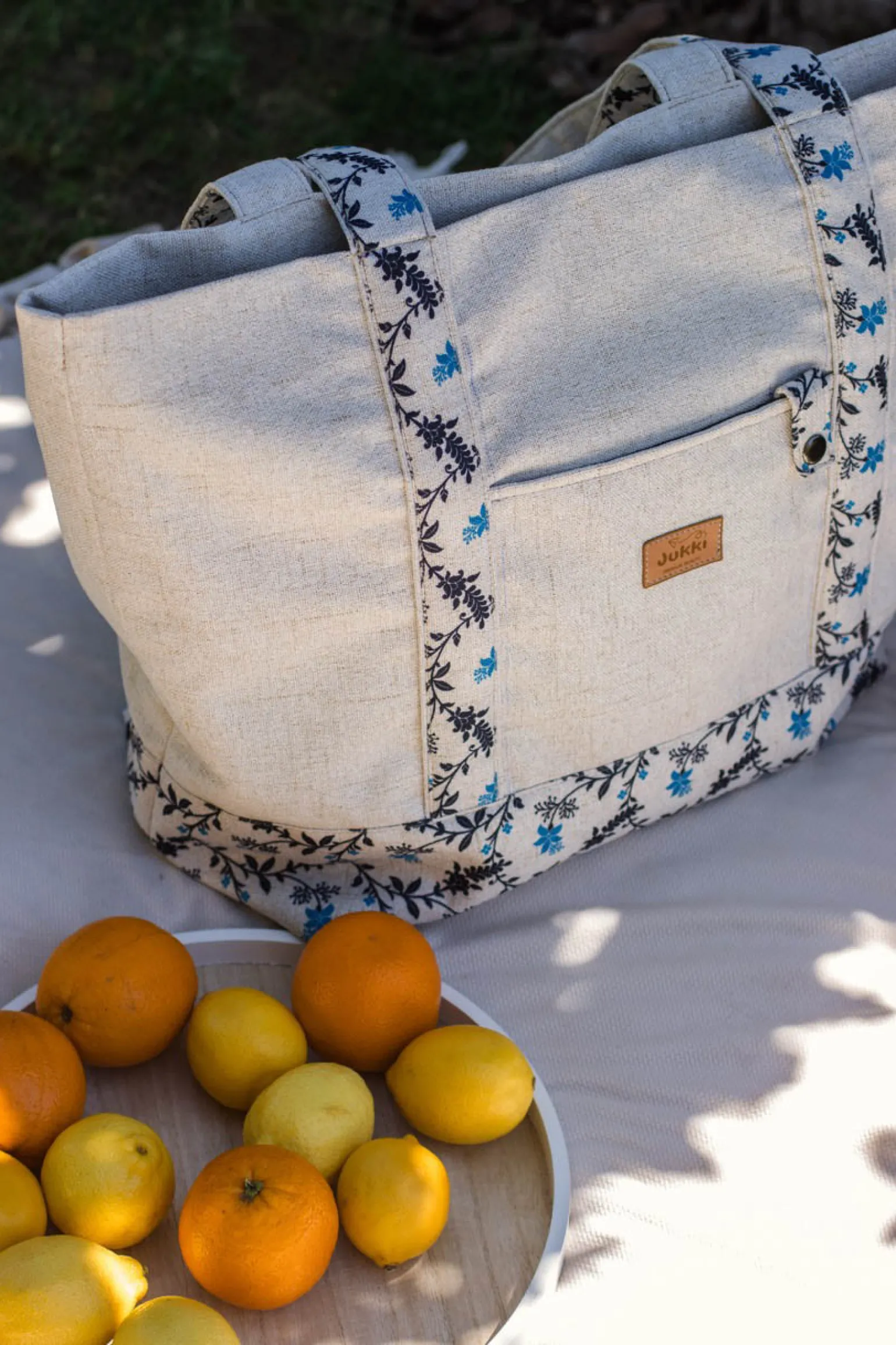 Torba Shopper Yuca- Blue