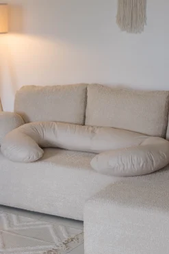 Wielofunkcyjna poduszka ciążowa Jukki typu "C" - Sand