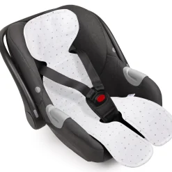 Wkładka antypotowa bambusowa do fotelika 0-13 kg i 9-18kg - Little Stars