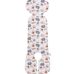 Wkładka antypotowa do fotelika 0-13 kg i 9-18kg - Pink Elephants