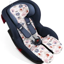 Wkładka antypotowa do fotelika 0-13 kg i 9-18kg - Pink Elephants