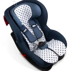 Wkładka antypotowa do fotelika 0-13 kg i 9-18kg - Navy Blue Stars