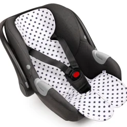 Wkładka antypotowa do fotelika 0-13 kg i 9-18kg - Navy Blue Stars
