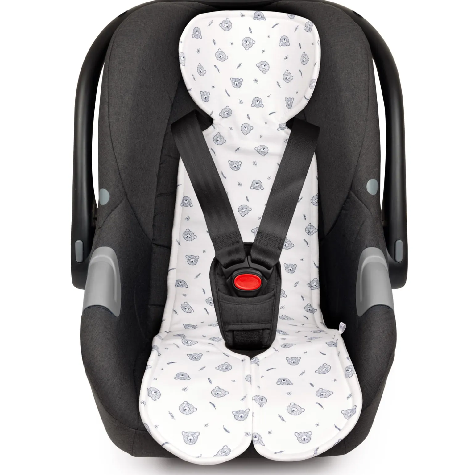 Wkładka antypotowa do fotelika 0-13 kg i 9-18kg - Teddy Bear Blue