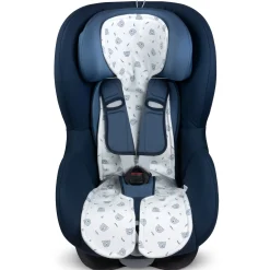 Wkładka antypotowa do fotelika 0-13 kg i 9-18kg - Teddy Bear Blue