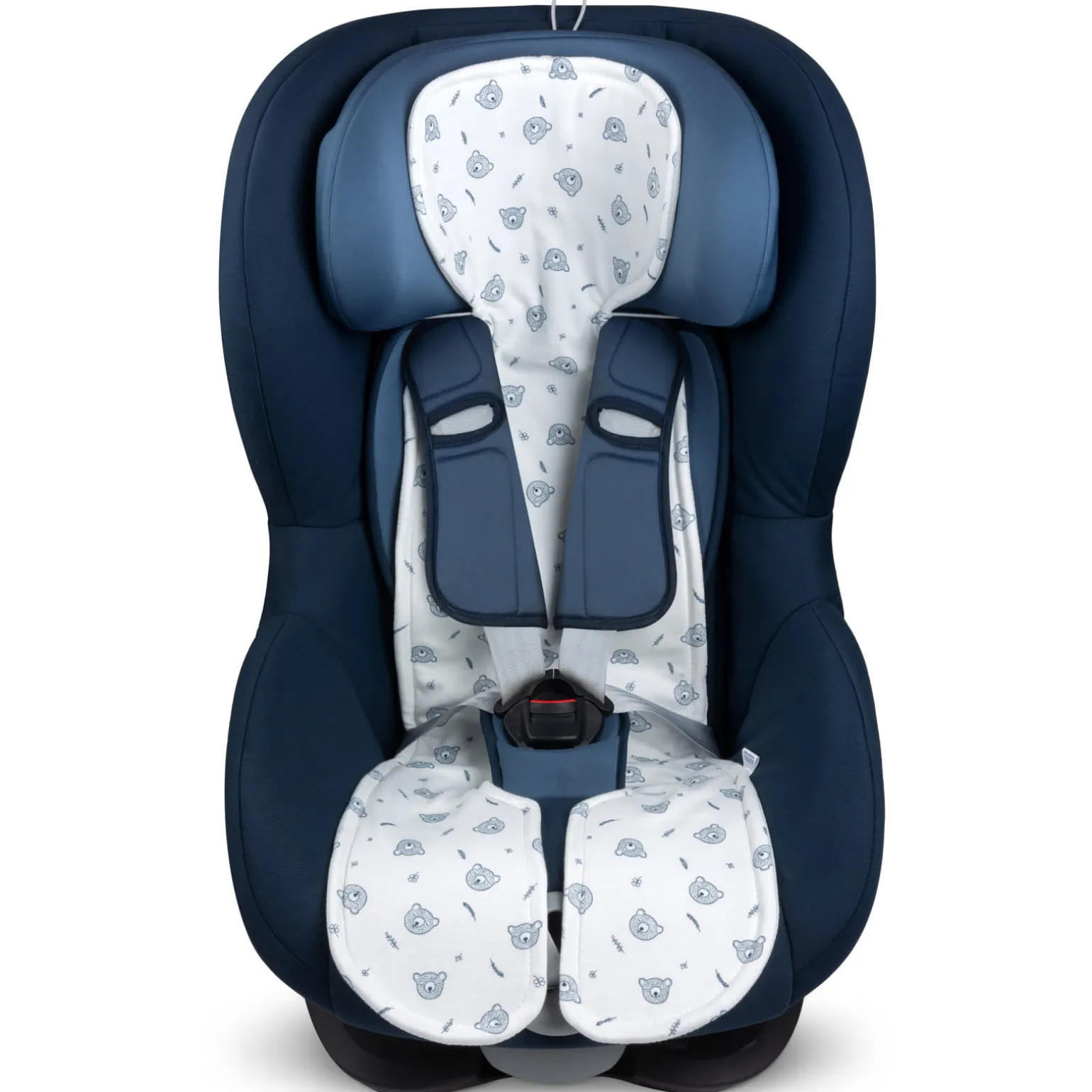 Wkładka antypotowa do fotelika 0-13 kg i 9-18kg - Teddy Bear Blue