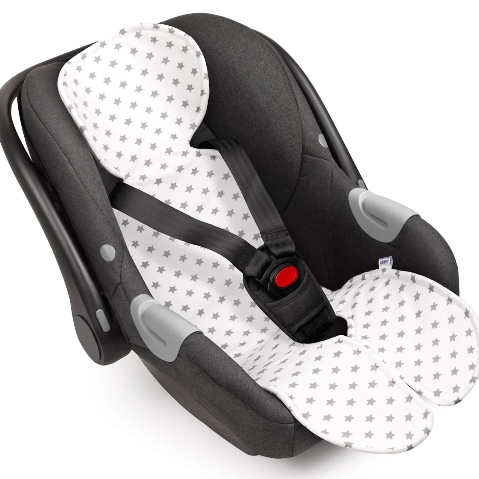 Wkładka antypotowa do fotelika 0-13 kg i 9-18kg - Grey Stars