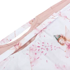 Zestaw do gondoli – bawełniany ochraniacz + prześcieradło Little Fairy