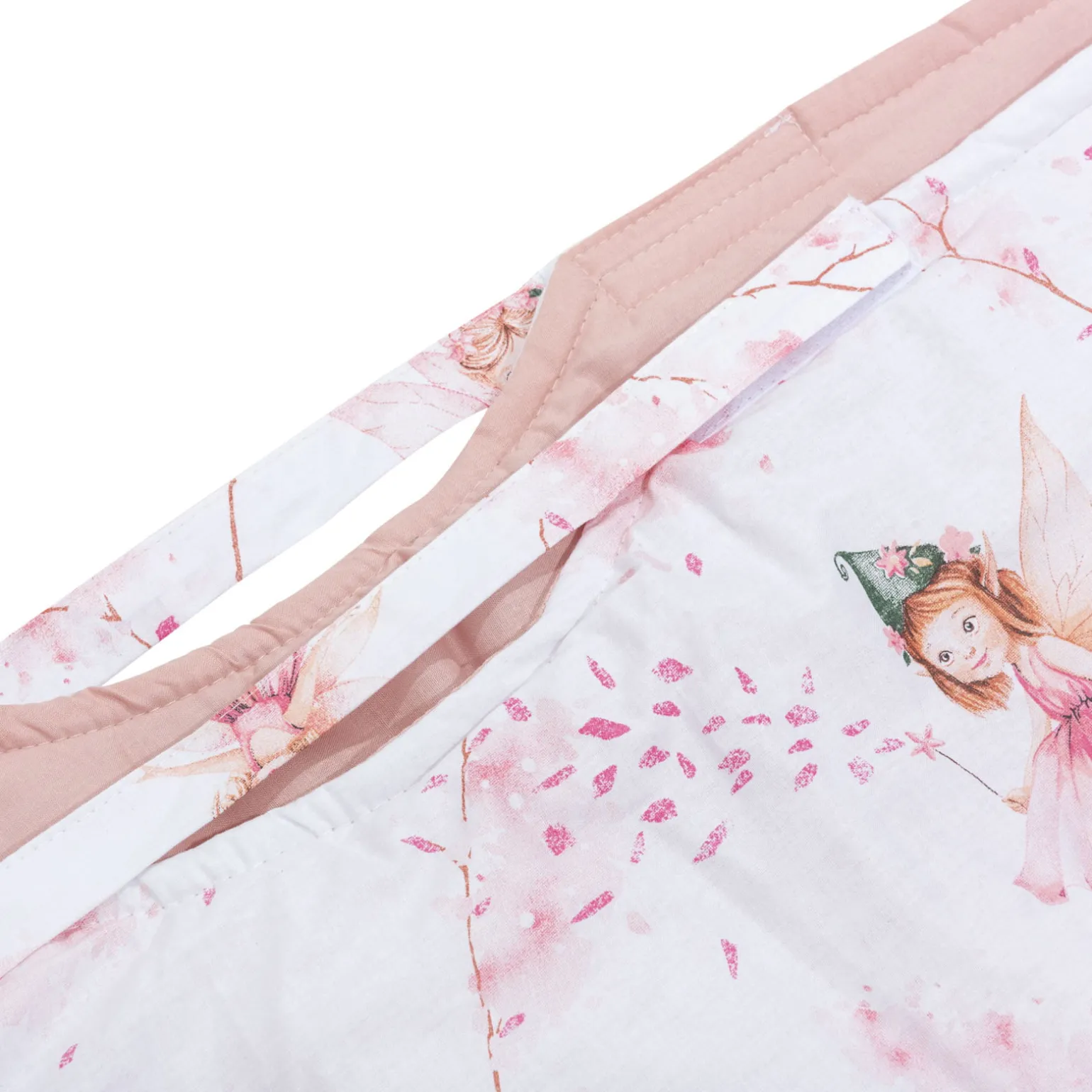 Zestaw do gondoli – bawełniany ochraniacz + prześcieradło Little Fairy