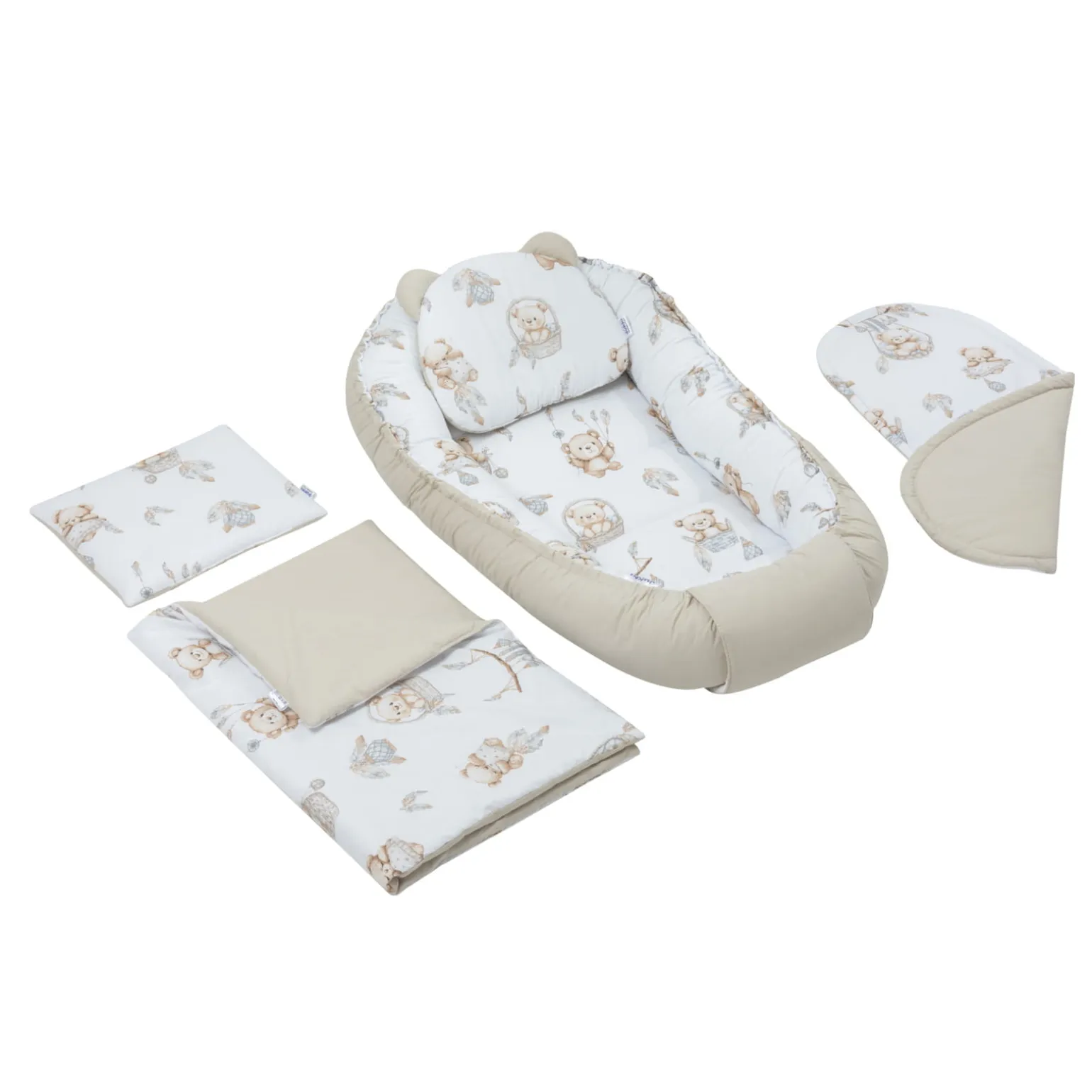 Zestaw 5 elementowy Comfort - Boho Bears