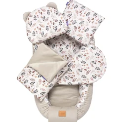 Zestaw 5 elementowy Comfort - Boho Garden i ecru Velvet