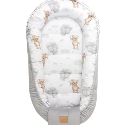 Zestaw 5 elementowy Comfort - Cloudy Bears i Szary Velvet
