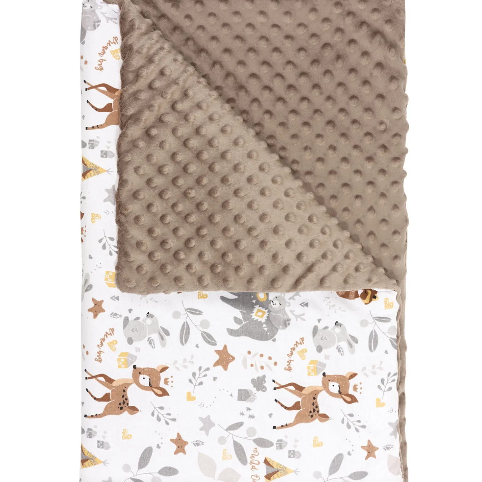 Zestaw 5 elementowy Comfort - Magical Woodland i Mokka Minky