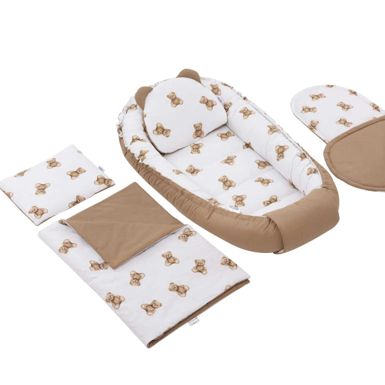 Zestaw 5 elementowy Comfort - Mr. Teddy (bawełniany)
