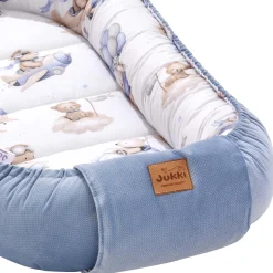 Zestaw 5 elementowy Comfort - Pilot Bears i jeansowy Velvet