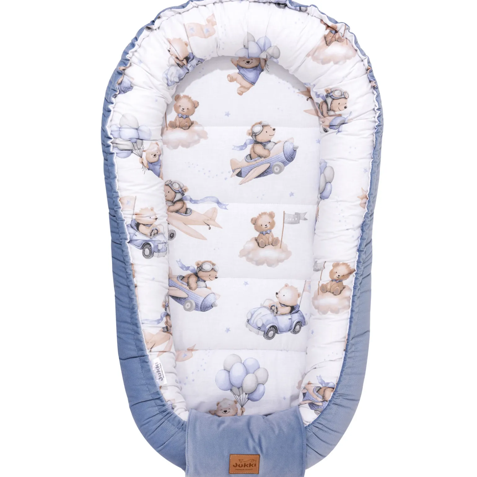 Zestaw 5 elementowy Comfort - Pilot Bears i jeansowy Velvet