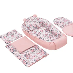 Zestaw 5 elementowy Comfort - Roses (bawełniany)