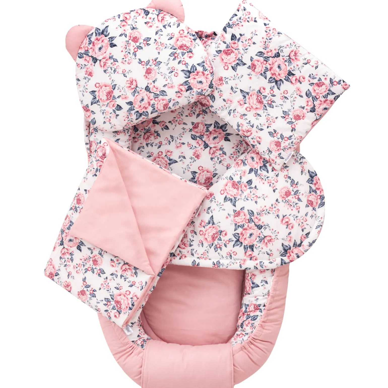 Zestaw 5 elementowy Comfort - Roses (bawełniany)