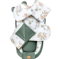 Zestaw 5 elementowy Comfort - Savanna Fun i oliwkowy Velvet