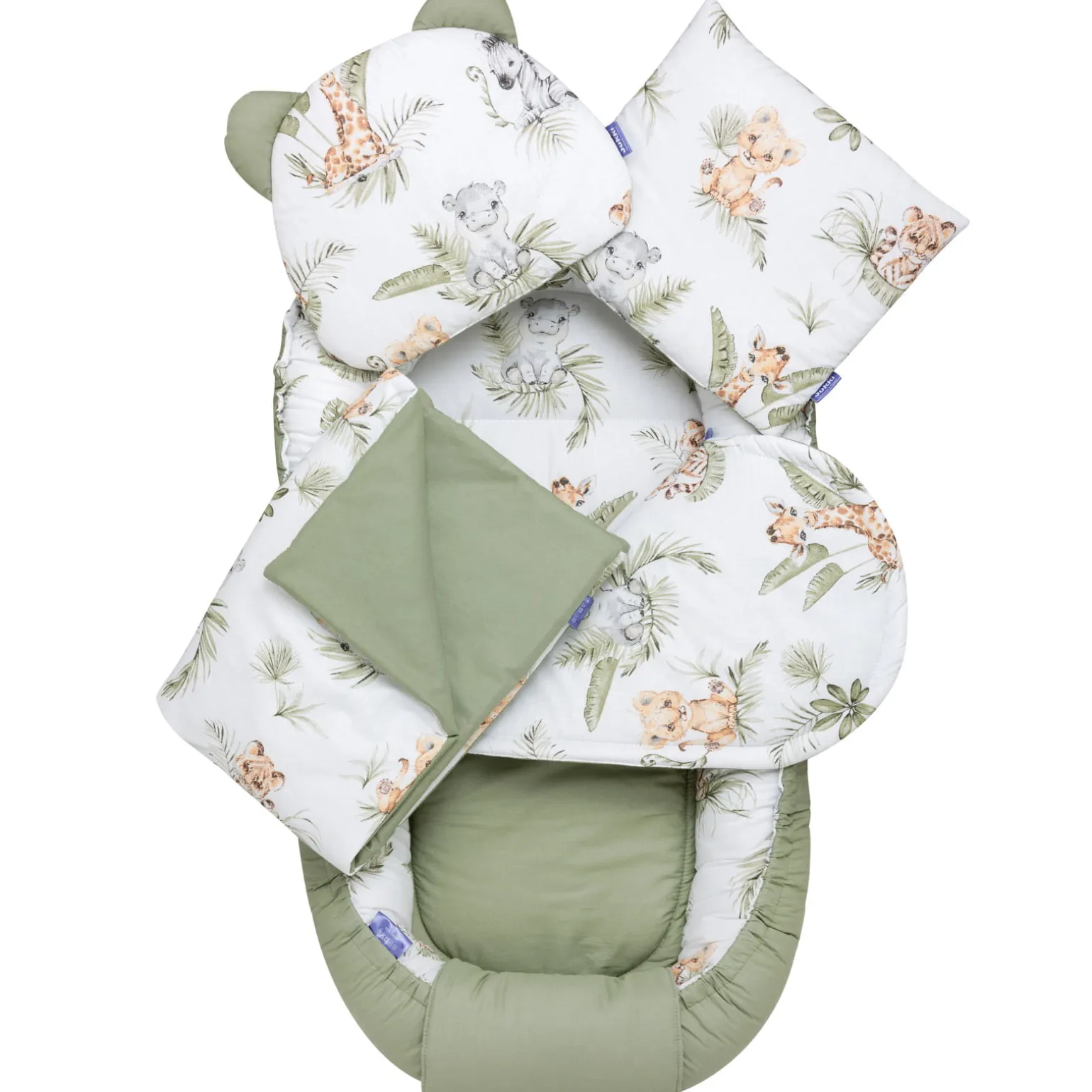 Zestaw 5 elementowy Comfort - Savanna Fun (bawełniany)