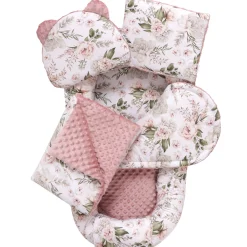 Zestaw 5 elementowy Comfort - Secret Garden i Old Rose Minky