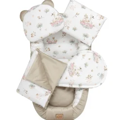 Zestaw 5 elementowy Comfort - Swan Family i Cappuccino Soft Velvet