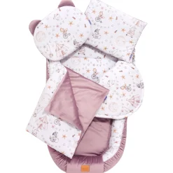 Zestaw 5 elementowy XXL - Candy Circus i wrzosowy Soft Velvet