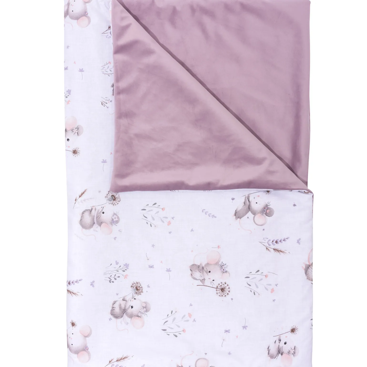 Zestaw 5 elementowy XXL - Lovely Mouse i Wrzosowy Soft Velvet