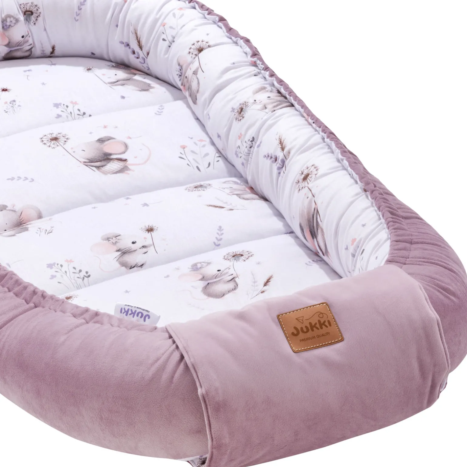 Zestaw 5 elementowy XXL - Lovely Mouse i Wrzosowy Soft Velvet
