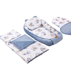 Zestaw 5 elementowy XXL - Pilot Bears i jeansowy Velvet