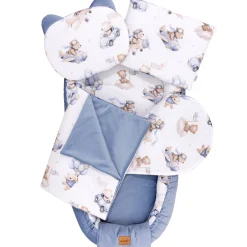 Zestaw 5 elementowy XXL - Pilot Bears i jeansowy Velvet