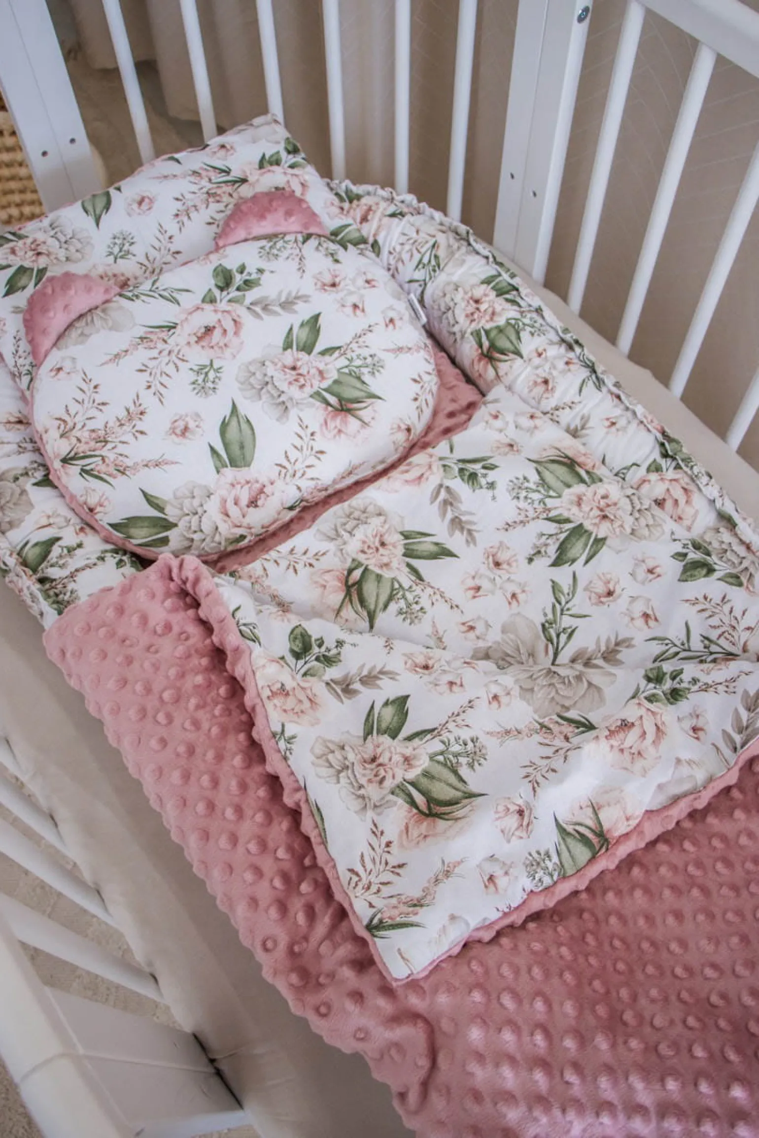 Zestaw 5 elementowy XXL - Secret Garden i Old Rose Minky
