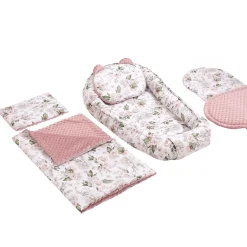 Zestaw 5 elementowy XXL - Secret Garden i Old Rose Minky