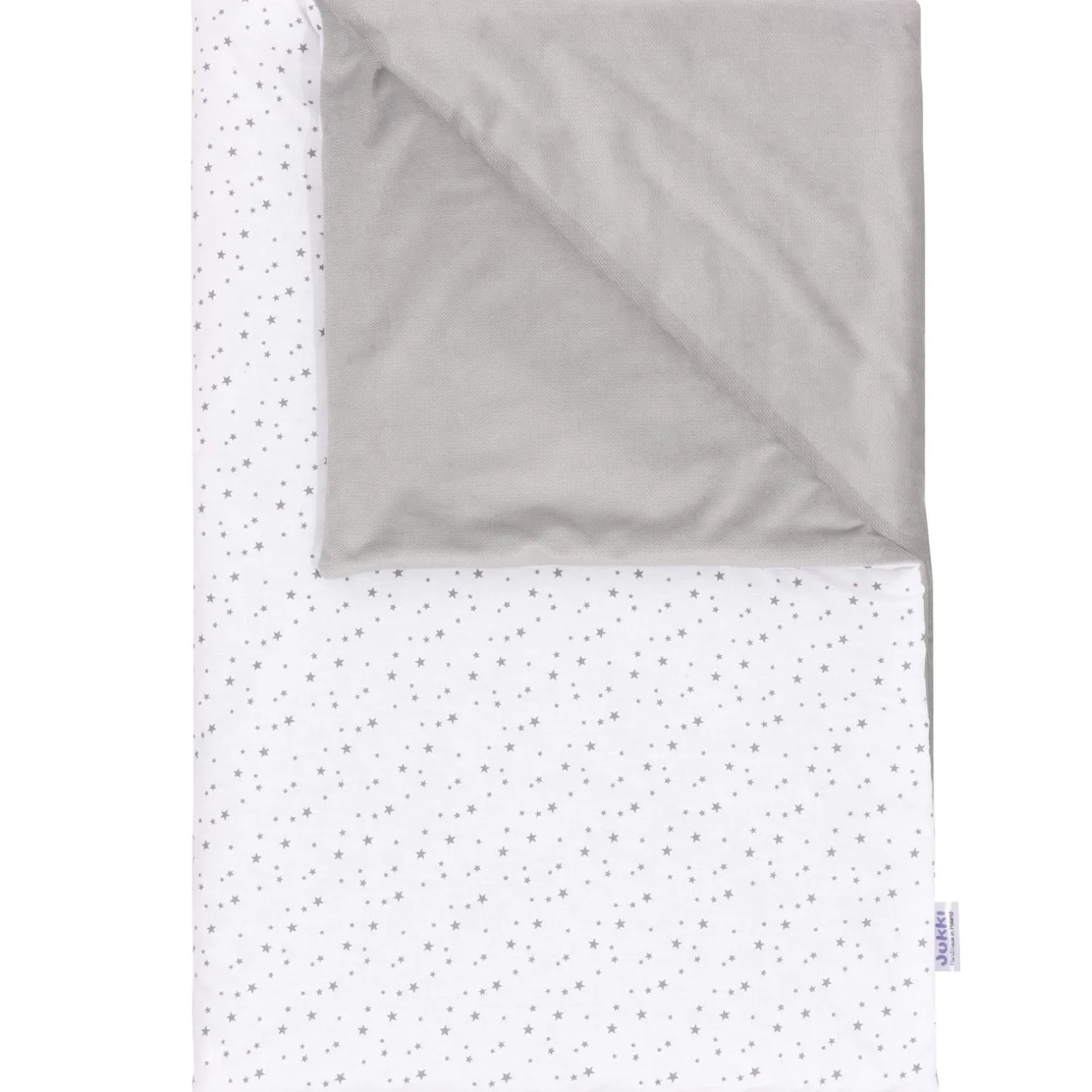 Zestaw 5 elementowy XXL - Twinkle Stars i szary Velvet